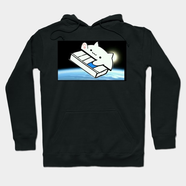 Bongo Cat Meme Hoodie by slogantees